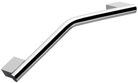 Emco Wannengriff System 2 (chrom, Griff für Badewanne, gebogene Form, Maße 348x112x64 mm, Haltegriff) 357000133, Sonstige