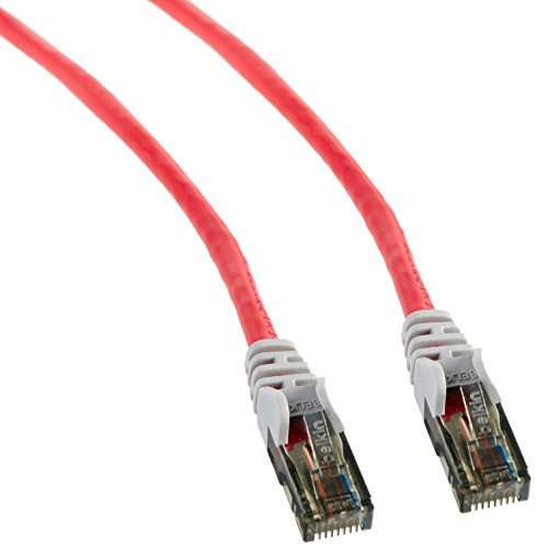 Belkin Cat6 snagless crossover patch cable, 3m cable de red Rojo