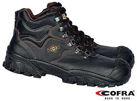 Stivaletto Cofra S3 New Reno K Bau, antistatico, suola Duo-PU antiscivolo, nero, taglia 40