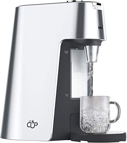 Breville HotCup VKT111 - Distributore di acqua calda, 3 kW, erogazione variabile e regolazione dell'altezza, 2 l, colore: argento