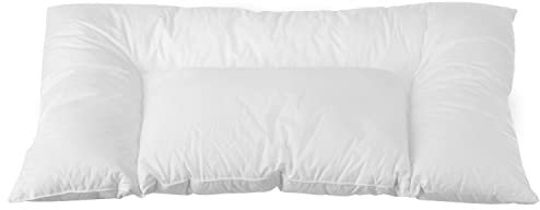 Daunen Step Cuscino in fibra sintetica Airella Prono | 50x80 cm - standard Italia | Light - Per chi dorme sulla pancia