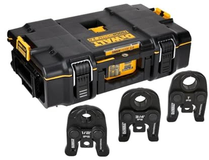 DEWALT Press Kit Tool Kit, Jaw, 1/2 to 1 Inch (DCE202K)