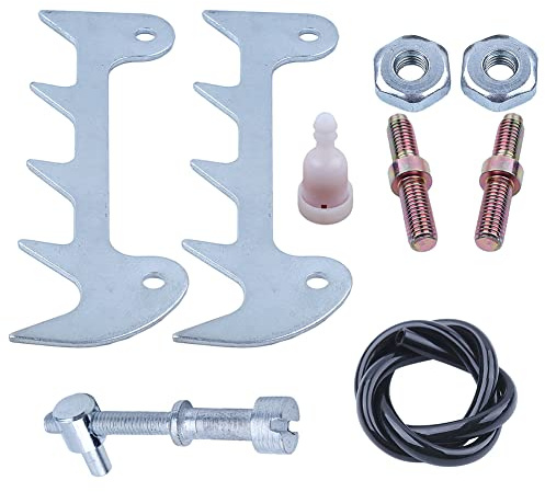 Gubeter Ajustador de Cadena Tensor Bar Stud Nut Kit, para Stihl 028 038 Ms380 Motosierra Parte, 0000 953 6605, 1118 664 1600, 1110 664 0501, 1117 350 5800