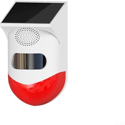 Capteur stroboscopique étanche et pour dissuasion visuel, solution de sécurité efficace pour l'extérieur système d'alarme