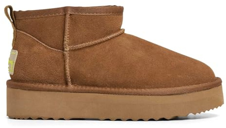 Pepe Jeans Dissy Young Lederstiefeletten braun