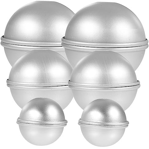 KONTONTY 12stücke Halbkreis Kuchenform Aus Aluminium Für Selbstgemacht Seife Und Geeignet Für Zuhause Und Bäckerei