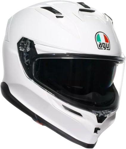 AGV K7 Mono Helm, weiß, L (59/60) | Beschlaghemmend
