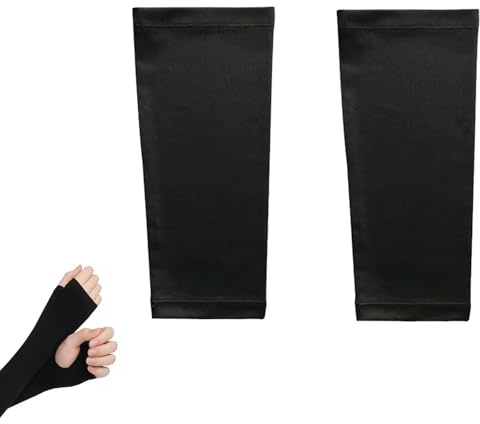 Doukesh 2 Piezas Protector Escayola Brazo Funda Escayola Brazo Longitud 28 CM Mangas de Brazo Elásticas Resistente a las Manchas Lavable Reutilizable para Adulto Niño