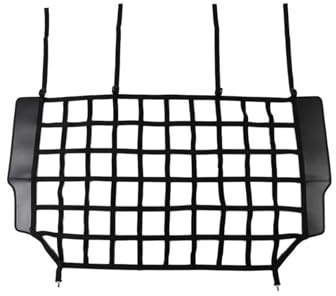 Reti per auto Rete Di Protezione Per Cani Isolamento Sicurezza Per Bagagliaio Per Jeep Per Wrangler JK JL Per Gladiator JT 2007-2023 Modanatura Interna Nera. Rete per Bagagliaio Auto
