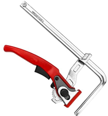 Pinces de Guidage | Accessoires Attaches de Rail pour Menuiserie - Serrure Pour Scie À Guide Sur Table - pour Construction d'Établi Menuiserie à Domicile Garage Usage