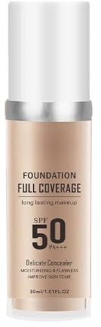 Lightweight Skin Tint & Moisturising Foundation - Sheer to Medium Coverage, Hydrating, Natural Finish, for a Healthy, Even Skin Tone All Day (02)