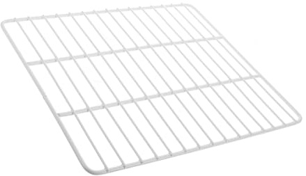 NAMOARLY Separador de Estante para Congelador de Metal Resistente, Organizador de Almacenamiento Pequeño sin Barandilla 45x40 Cm, Rejilla para Nevera Óptima Circulación de Aire para Uso
