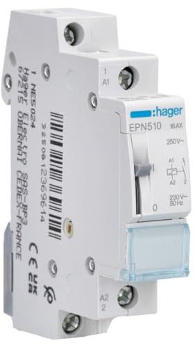 Hager EPN510 Fernschalter 1 Schließer 230V AC 16A 1PLE