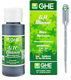 Weedness GHE Bio Bloom 60 ml - Blüten Aktivator Wachstums Grow Anbau Indoor Dünger Flüssigdünger Organischer Bio