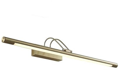 Lucande Bilderleuchte LED mit Schalter, Spiegelleuchte 69 cm Wandlampe messing Wandleuchte warmweiß 3000K Bilderlampe 13W