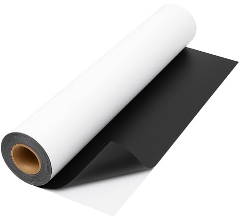 Weedness Schwarz Weiß Folie Grow Reflektierend 100 Meter Rolle x 2 Meter Breit 70 Mikrometer - Reflektionsfolie für Growboxen Anbau Indoor Pflanzen Licht Garten Pflanzen Rolle