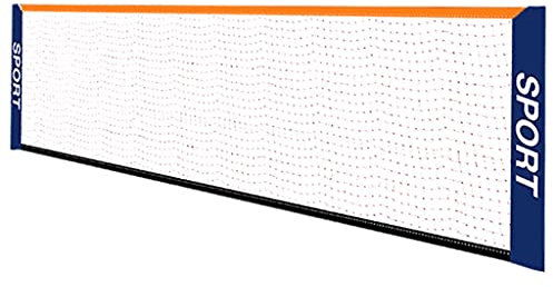 F Fityle Badminton Netz, Höhenverstellbarer Badmintonnetzständer, tragbar, einfaches Outdoor-Badmintonnetz, leicht auf- und abzubauen, geeignet für Wettkampf und Training.