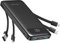 Charmast Power Bank 10000mAh con Cables Integrados,USB C Cargador Portátil 5V/3A Batería Externa portátil Pantalla LED Digital con 6 Salidas y 3 Entradas para iPhone Samsung Huawei Xiaomi