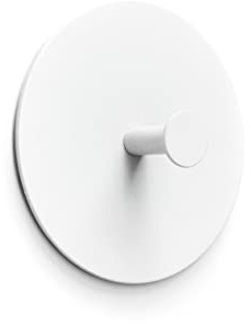 Bidetlity Wandhaken Weiß Nordisches design Handtuchhaken Selbstklebend Haken Ideal für Bad Küche Toilette Handtuchhalter Kleiderhaken Ohne Bohren Bunt Matt | haken badezimmer ohne bohren, Handtuchhalter, nordisches Design, für Bad und Küche
