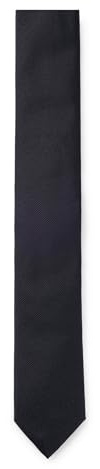 BOSS Herren-Krawatte, 6 cm, in Italien hergestellt, aus reiner Seide, Jacquard, blau, Einheitsgröße