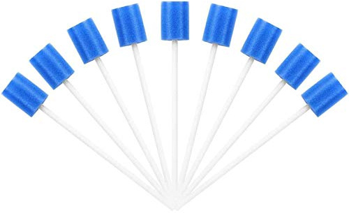 Orale Einwegpackung mit blauen Pflegeschwammstäbchen Tip Care Oral 100 von Tools & Home Improvement LCw883