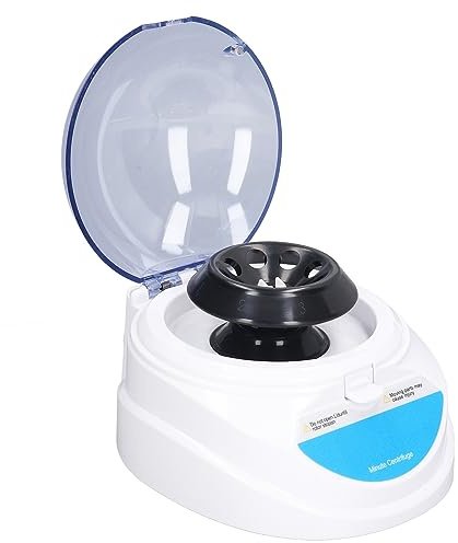 Mini Centrifugeuse de Laboratoire Portable 4000 tr/min Faible Bruit pour Tubes PCR 0.2 à 5 ml Compatible Laboratoires Cliniques Recherche Médicale