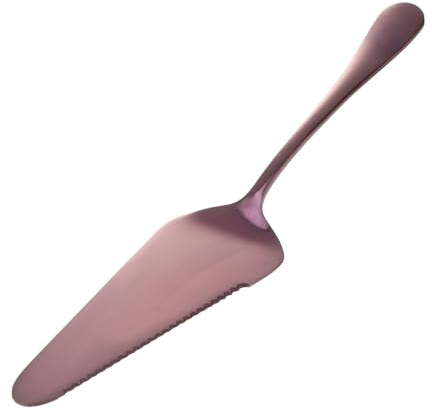 Garneck Pelle À Gâteau Ergonomique À Bord Dentelé Spatule De Cuisson Pour Pizza Fromage Gâteau De Mariage Finition Miroir