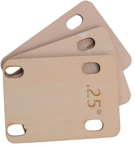 JOINPAYA 3stücke Gitarrenhalsscheiben Aus Holz Ersatz Für Gitarrenhalsscheiben Flache Abstandshalter Für Gitarrenhals Distanzscheiben Gitarre Und Bass Halsplatte Zubehör Für