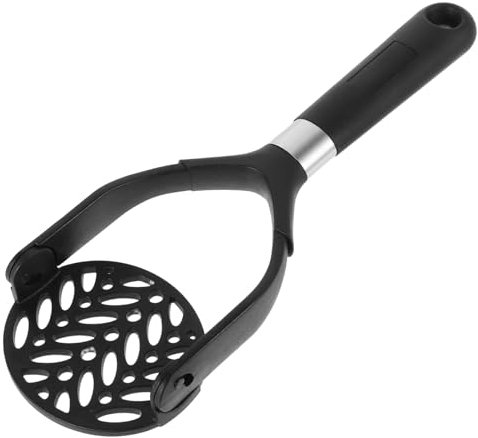 Garneck Presse-purée Pliable Nylon Pour Légumes Et Pommes De Terre Avec Poignée Noire Ergonomique Et Amovibles Pour Nettoyage Facile