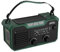 Radio A Manovella Di Emergenza 30000 Mah, RadioSolare Fm/Am,RadioDinamo Solare Con Allarme Sos E Lampada, RadioManovella Può Caricare Un Telefono Cellulare E Riprodurre Tramite Bluetooth (Verde)