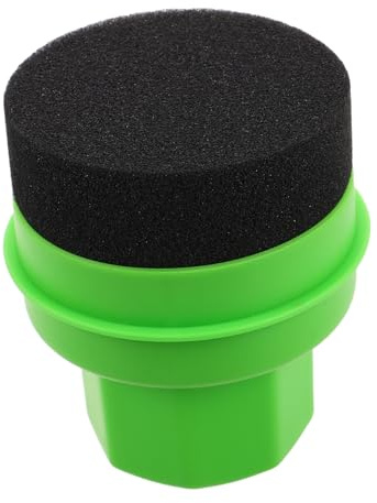 STOBAZA Esponja para Neumáticos con Tapa Aplicador Manual para Encerado y Pulido Esponja de Alta Densidad para Limpieza y Renovación de Neumáticos Herramienta Portátil para Fácil Coche