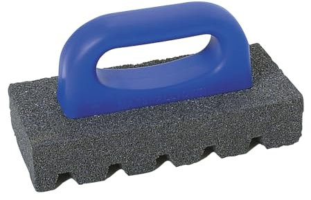 Smerigliatrice per calcestruzzo Marshalltown, grattugia per mattoni con graniglia 20, per costruttori di calcestruzzo, piastrellisti, strati di massetto e muratori a secco, dimensioni: 152x76x76 mm