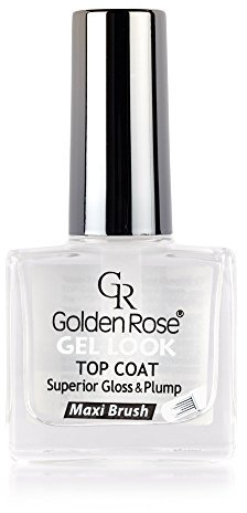 Golden Rose Top Coat Gel Look