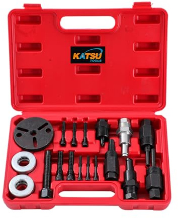 KATSU 18 Piezas Extractor de Embrague de Compresor de Aire Acondicionado para Coche Furgoneta Camión 450833