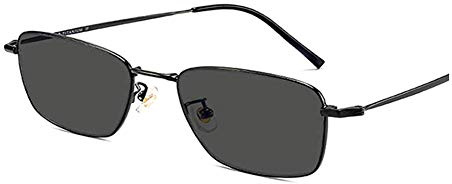 Ultraleichte photochrome Unisex-Brille aus reinem Titan, progressive multifokale Brillen, Fern- und Nahbereich mit doppeltem Verwendungszweck, Brille für ältere Menschen, Anpassungsgrad, HD-Harzlins