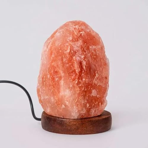 Decolores | Lámpara de Piedra de Sal del Himalaya | Aporta Diseño y Elegancia a Cualquier Estancia | Decoración del Hogar | Tamaño Grande | Regalo Original