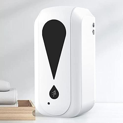 JJJ GCX- Distributeur Automatique de Savon 1200 ML Distributeur de désinfectant de désinfectant de capteur sans Contact à la Main Murale à Induction Automatique à Induction Automatique Durable