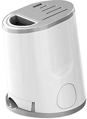 Taglierina Porta coltelli Intelligente Porta Bacchette Antibatterico Scaffale da Cucina Coltello Automatico per Asciugatura e affilatura