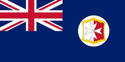 magFlags Bandiera Large Forza di polizia di Malta | bandiera paesaggio | 1.