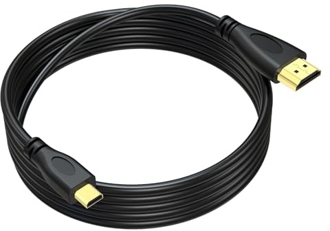 Cavo da micro HDMI a HDMI 8K compatibile con GoPro Hero 7/6/5/4/3, Raspberry Pi 5/4, Retroid Pocket 3+/3, Yoga 3 Pro/2 Pro, fotocamera B500, scheda di acquisizione video, 1,5 m