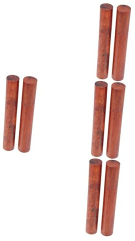 Cabilock 8 Piezas Incienso Tubo De Almacenamiento De Palisandro Tubo De Palo Fragante Contenedor De Perfumes Titular De La Barra De Fragancia Tubo De Madera Palo De Rosa