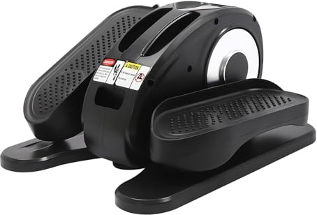 Ellipsentrainer, Elektrischer Mini Ellipsentrainer,Motorisierter Untertisch Ellipsentrainer Tragbarer Beintrainer mit Fernbedienung und Display Ellipsentraine für Senioren Jugendliche und Erwachsene