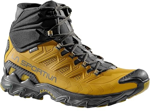 LA SPORTIVA Homme Ultra Raptor II Mid Leather GTX Chaussures, Savana-Alpine, 42
