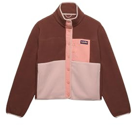 Superdry Damen Colour Block Fleecejacke
