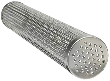 Zqxnt Tubi per grill rotondi Campeggio esterno Tubi a rete Generatori Barbecue in acciaio inox Pellet Fumatori Utensili da cucina Armadi da cucina con cassetti