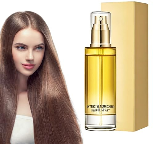 Huile Cheveux, Soin Cheveux Sec et Abimés, Sans Rinçage Huile Cheveux Secs et Abimé, Serum Cheveuxs Sec et Abimés Pour Protection et Mise en Valeur des Cheveux Abîmés, Secs, Crépus (1 PCS)