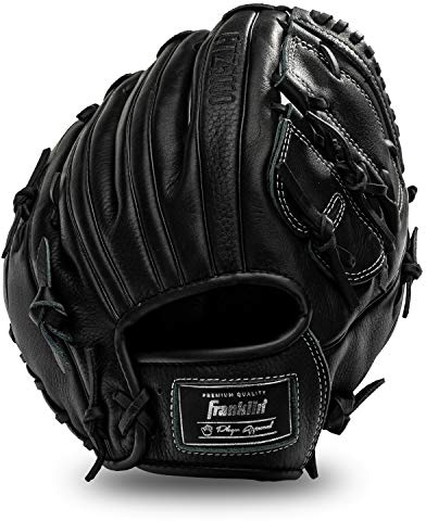 Franklin Sports 12.0 BLK/CHRM CTZ5000 BBG REG, Hombres, Cromo Negro, 12 Pulgadas