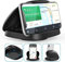 Tophot Supporto per cellulare da auto, girevole a 360°, con base adesiva, per iPhone 12 Pro Max/12/XS/XR/8, Samsung Galaxy S20/S10, Huawei, Smartphone