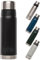 trnk Outdoor Thermosflasche polar 2 - Edelstahl Thermoskanne 750ml - BPA-frei - Thermos hält 24 Stunden heiß - Deckel mit 2 Trinkbechern - Spülmaschinenfest (nachtschwarz matt)