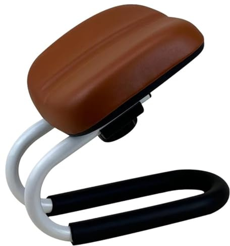 Jorzer meditationspall meditation stol bön stol justerbar komfortbänk bärbar bön knä med halkfri dyna för yoga som ber hem brun